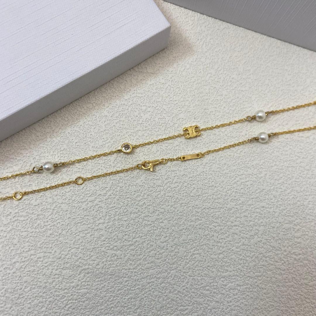 CELINE ネックレスとイヤリングセット