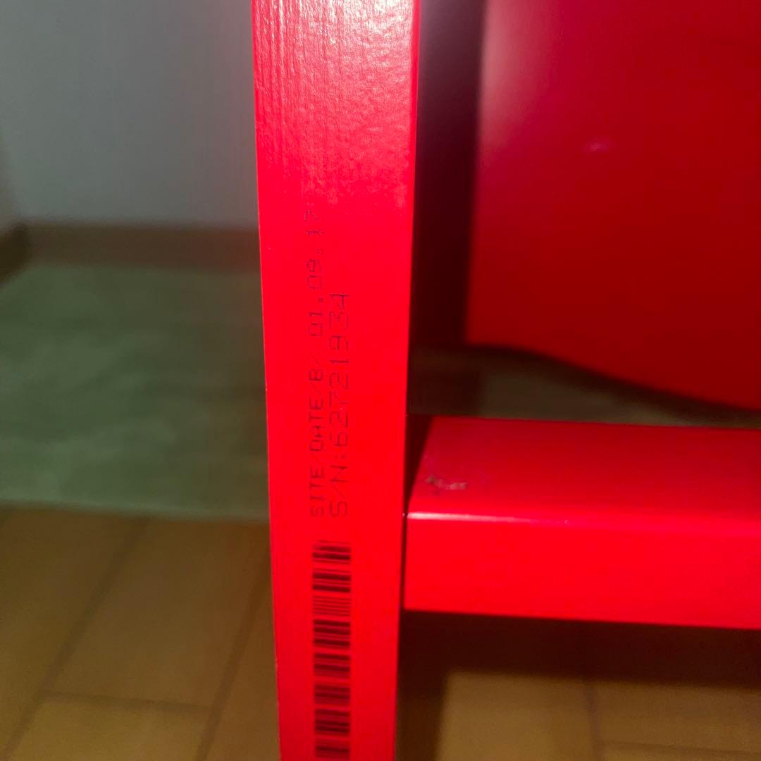 【良品】ストッケ トリップトラップ ハイチェア　レッド　S/N シリアル6