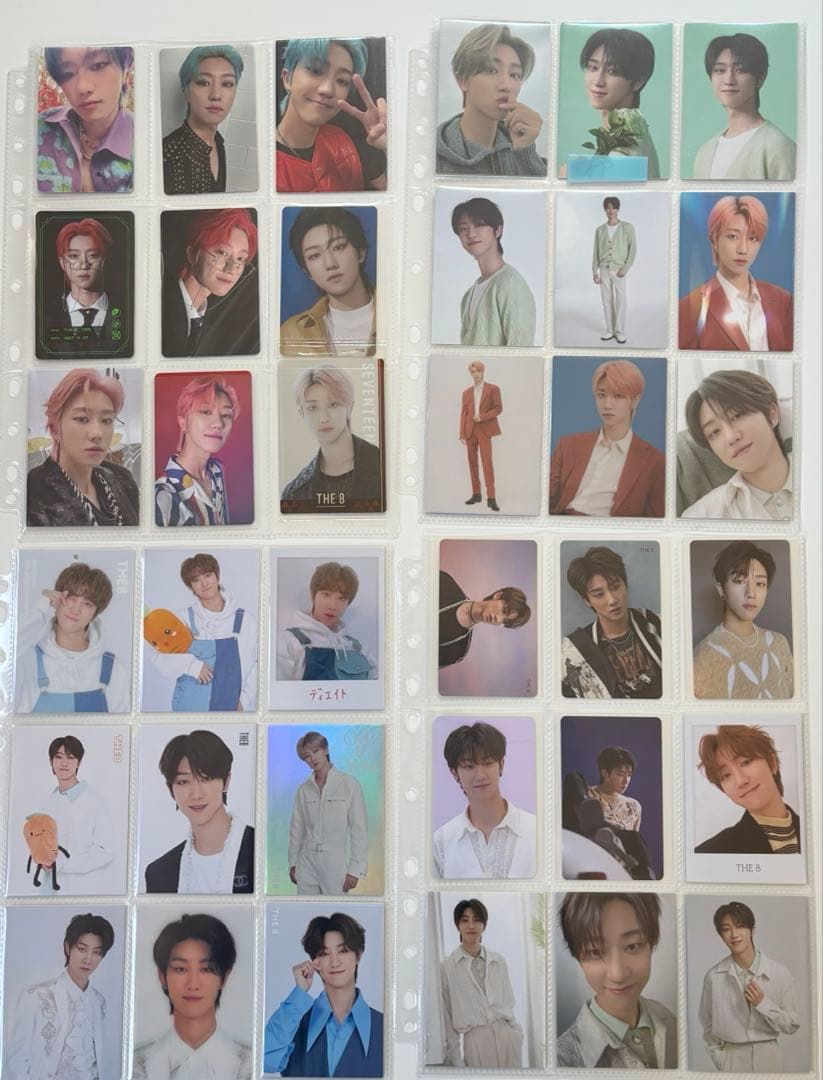 d*9様 SEVENTEEN THE8 ジエイト　トレカ　カード　大量　引退品