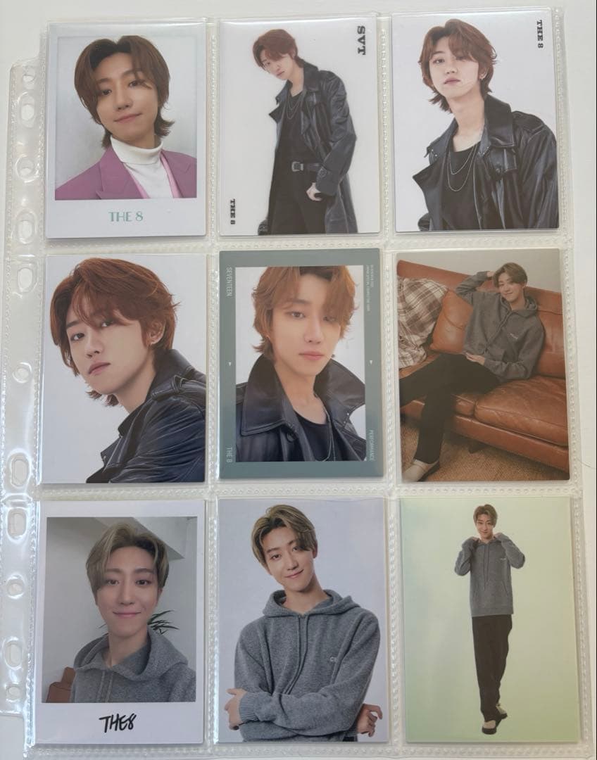 d*9様 SEVENTEEN THE8 ジエイト　トレカ　カード　大量　引退品