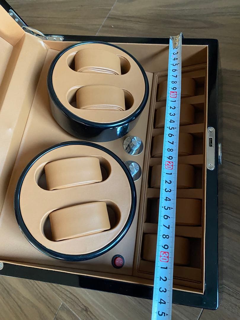 腕時計自動巻き上げ機(現品のみ)※鍵なし