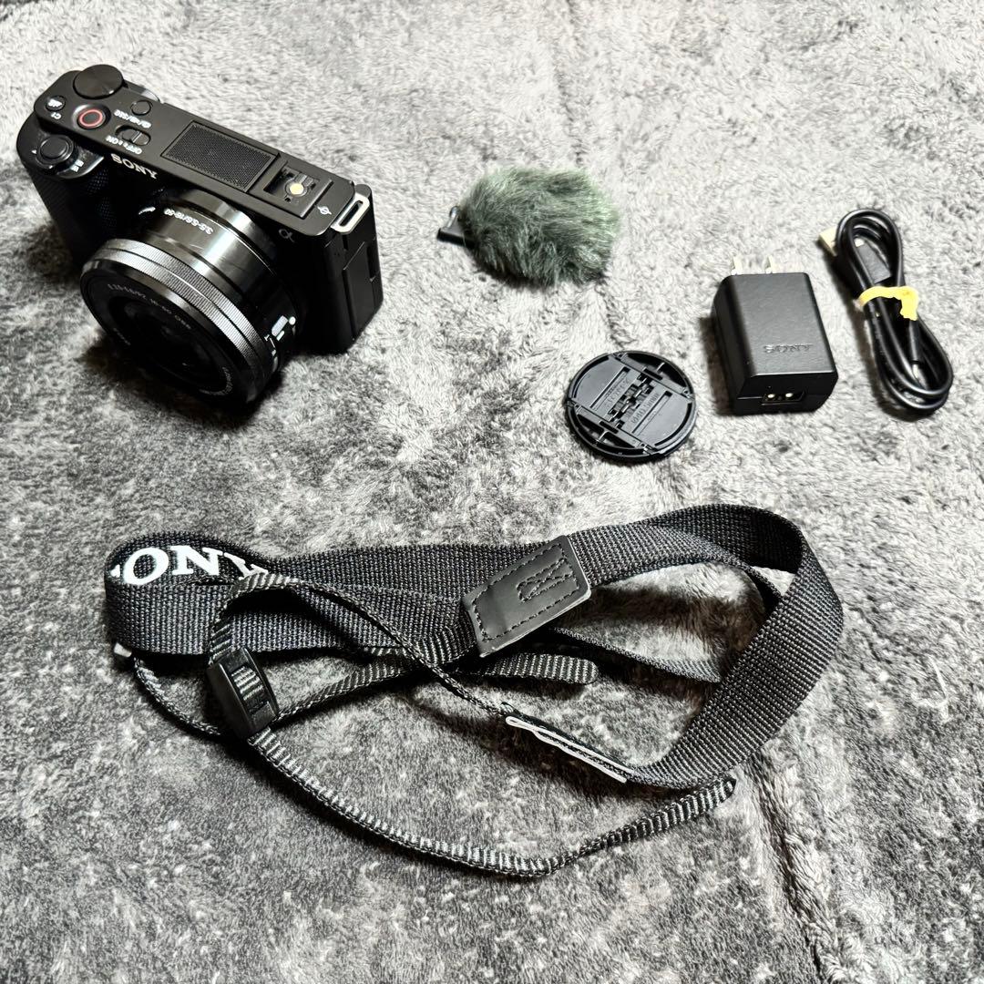 SONY ZV-E10 ミラーレスカメラ　おまけ付き　撮影枚数220枚