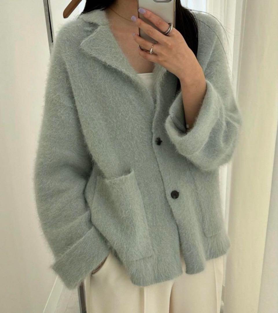 ジャケット・アウター CLANE ANGOLA TAILORED KNIT JACKET