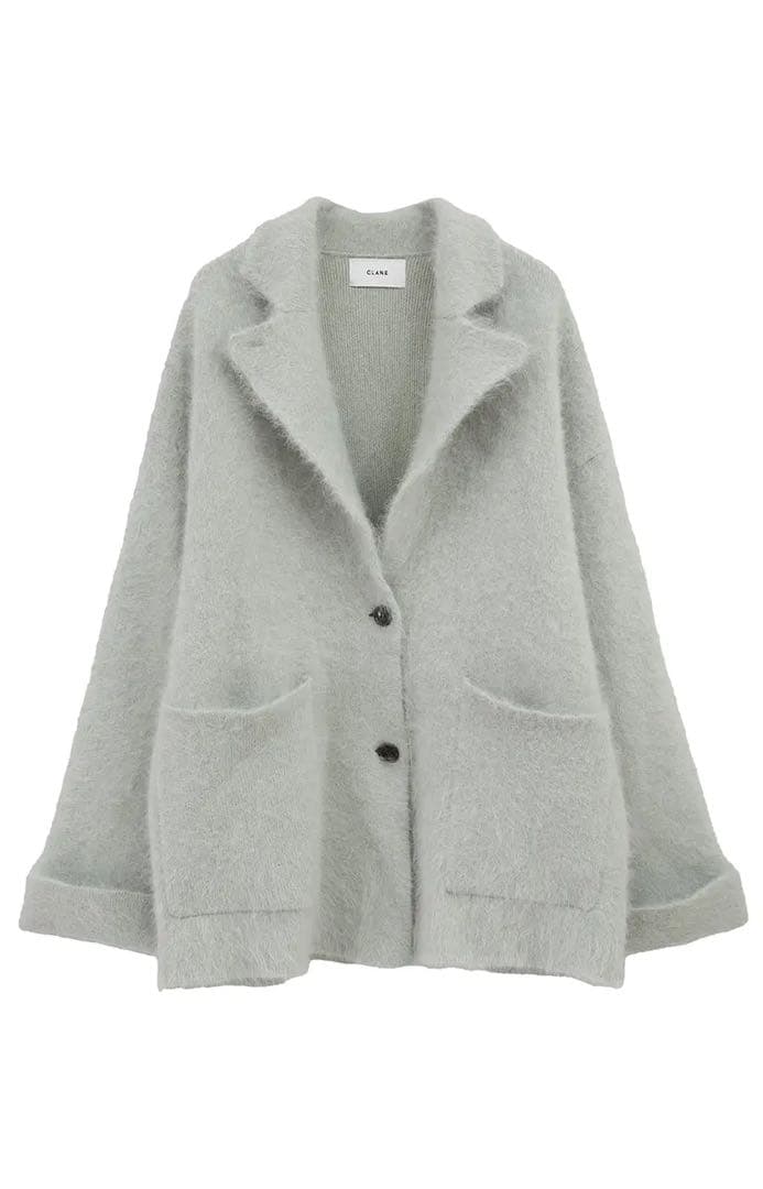 ジャケット・アウター CLANE ANGOLA TAILORED KNIT JACKET