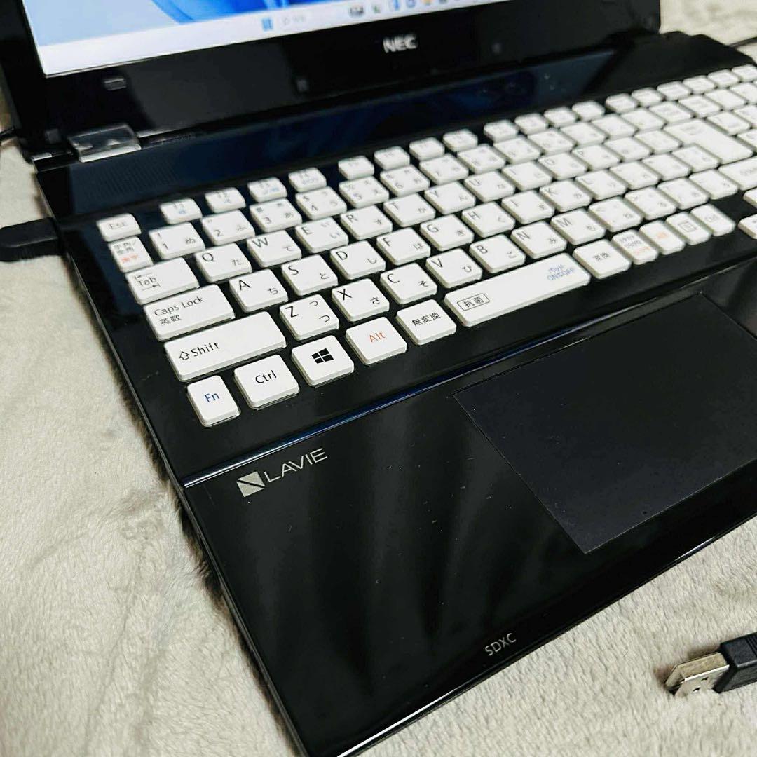 S162 NECノートパソコン WEBカメラSSD第7世代Win11オフィス付き