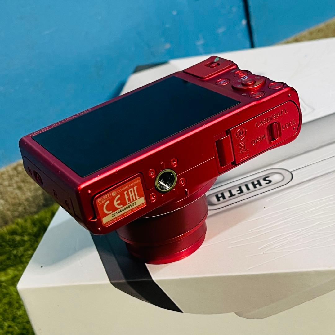 Canon デジタルカメラ SX620 HS　レッド 電源確認済み