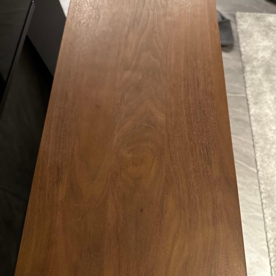 無印良品 スタッキングシェルフセット・１段×２列、３段×２列、ウォールナット