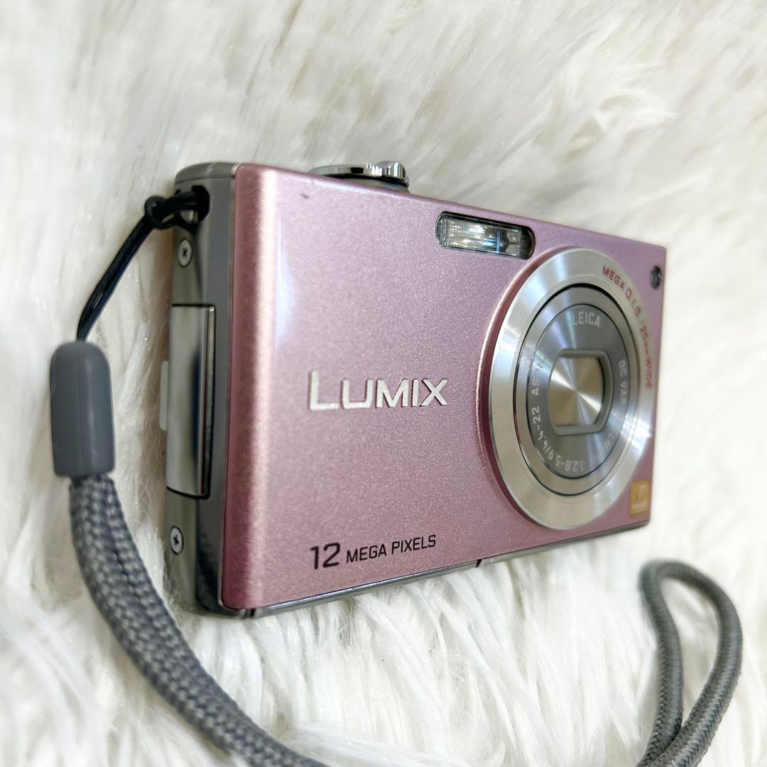 動作良好✨即使用セット付属✨パナソニック LUMIX DMC-FX40 ピンク