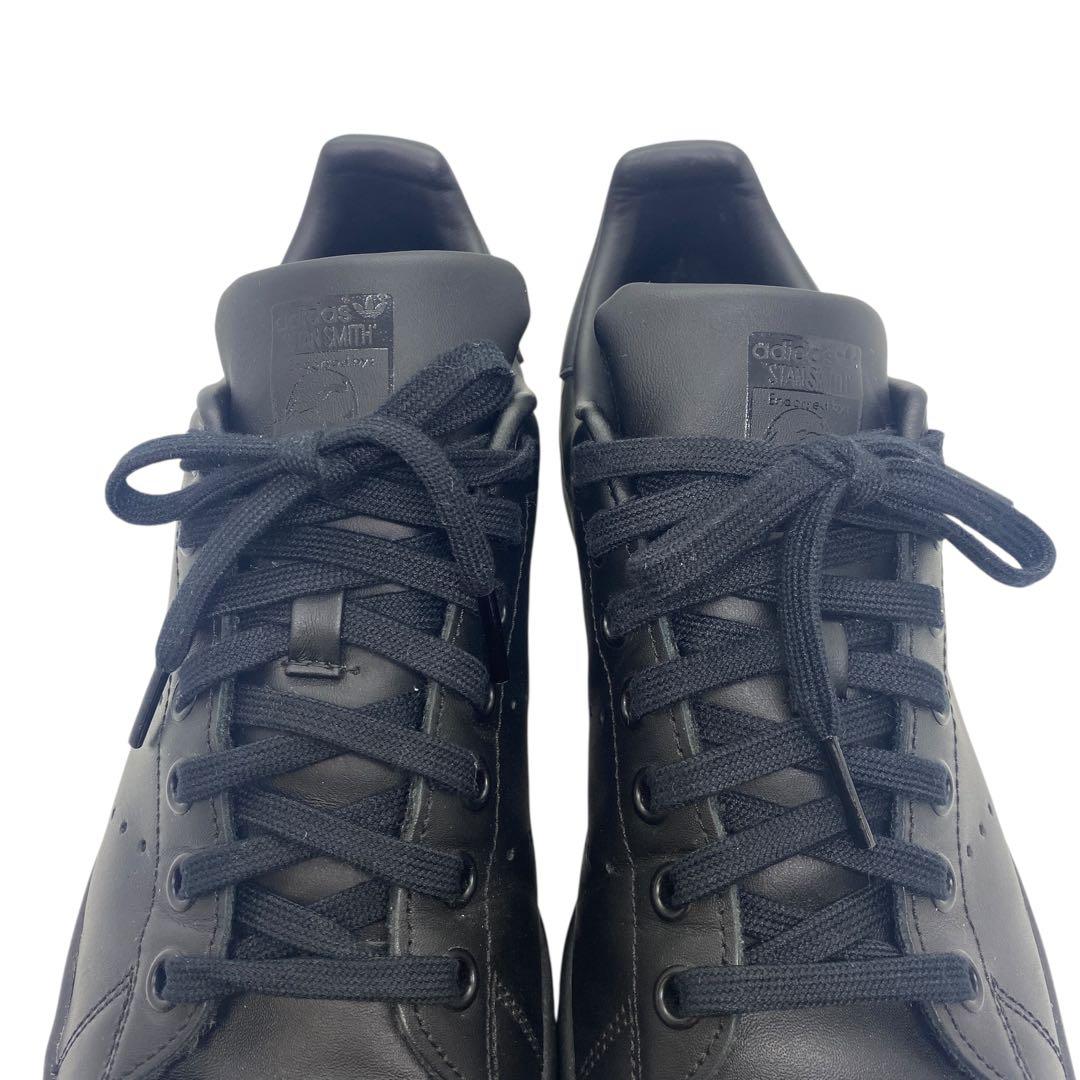 【美品】 adidas アディダス　26cm スタンスミス M20327 黒色