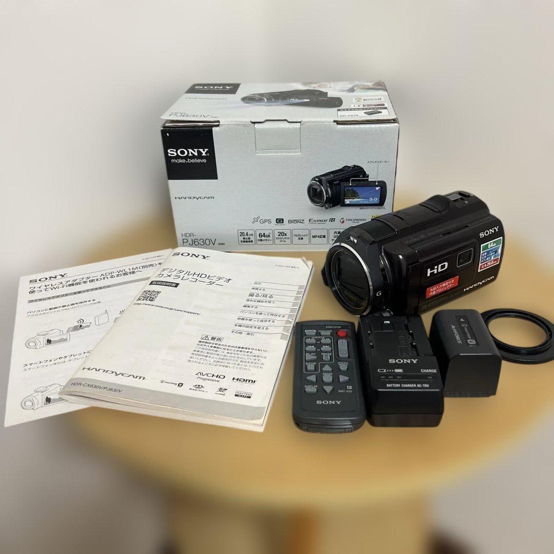 SONY HDR-PJ630V デジタルHDビデオカメラレコーダー