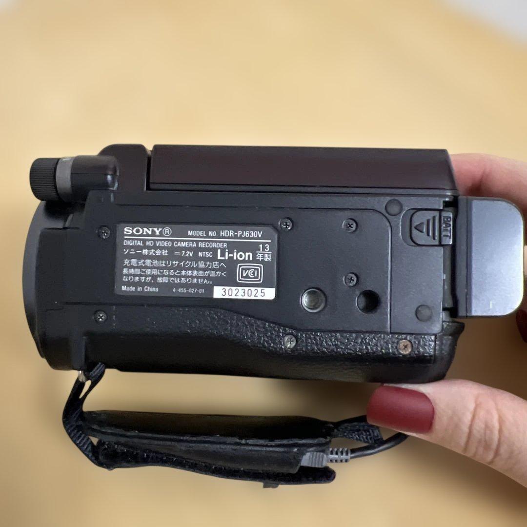 SONY HDR-PJ630V デジタルHDビデオカメラレコーダー