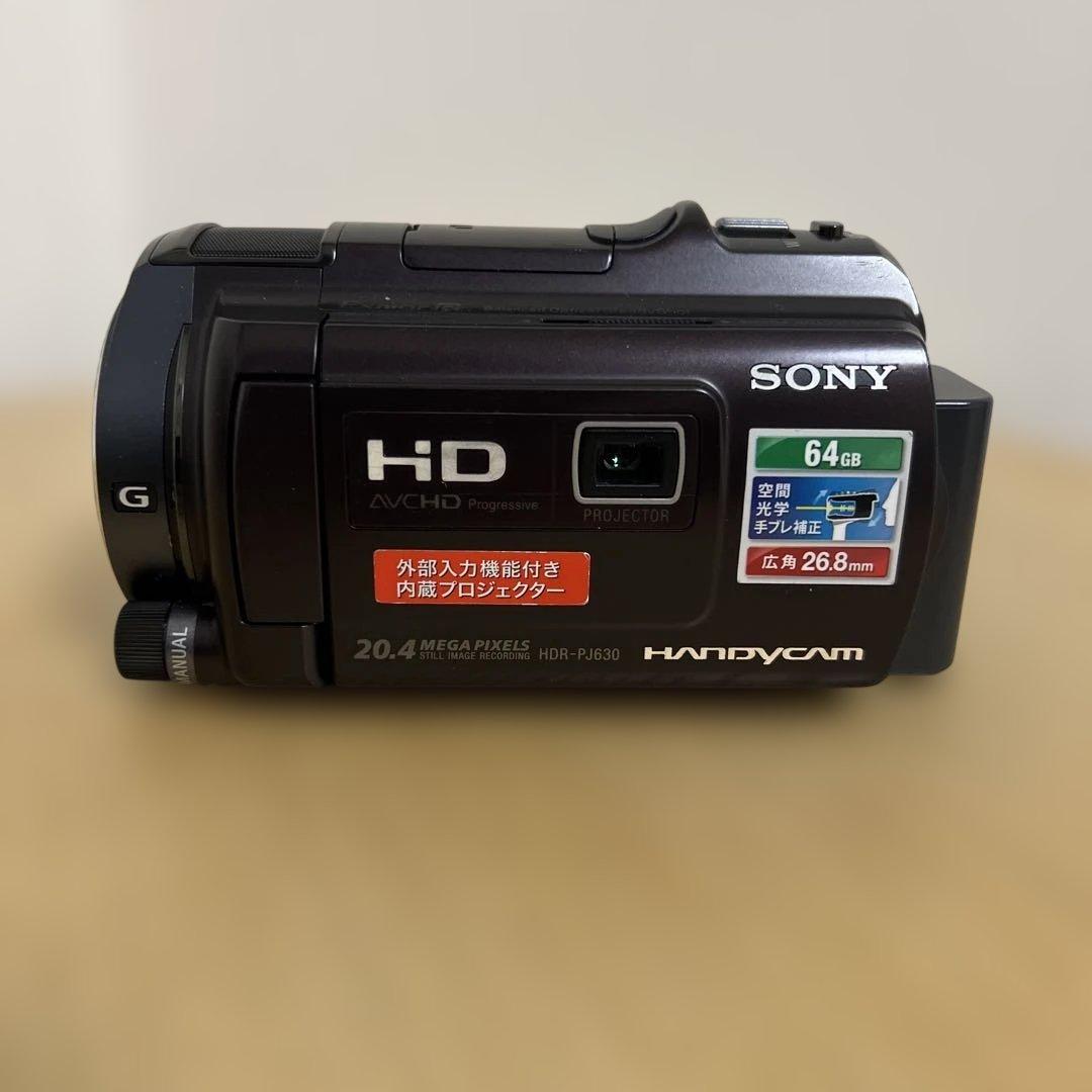 SONY HDR-PJ630V デジタルHDビデオカメラレコーダー