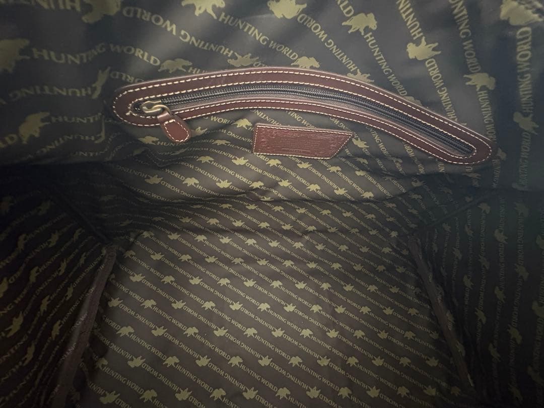 【美品】HUNTING WORLD SAFARI ボストンバッグ
