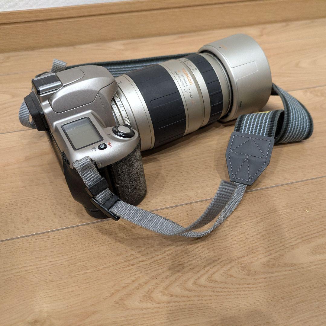 送料無料 Nikon フィルム一眼レフカメラ Tamronレンズ付き