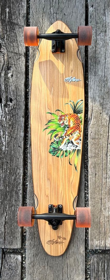 新品、OBFIVE スケートボード サーフスケート LONGBOARDS 38”