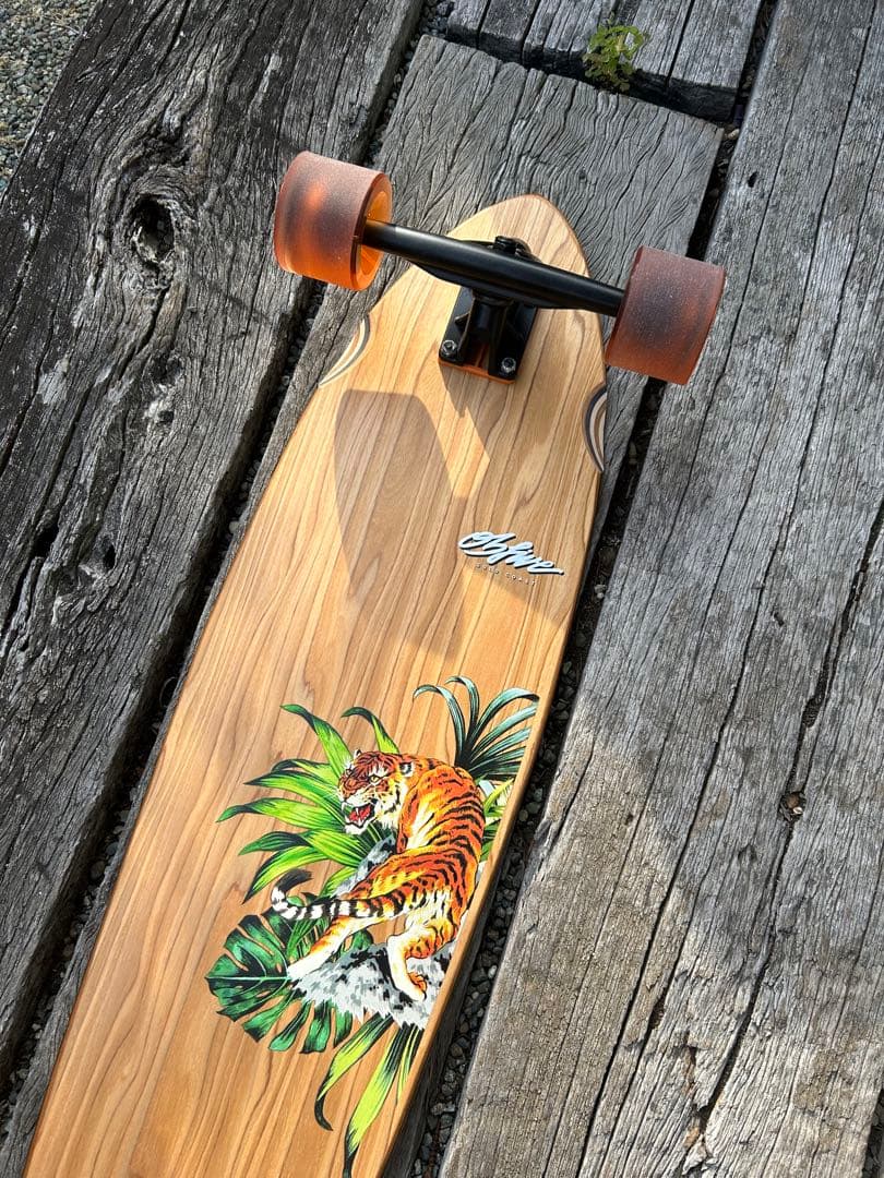 新品、OBFIVE スケートボード サーフスケート LONGBOARDS 38”
