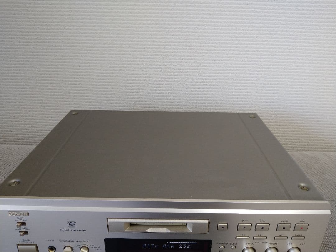 デノン　MDレコーダー　DENON　DMD-1600AL　リモコン付き