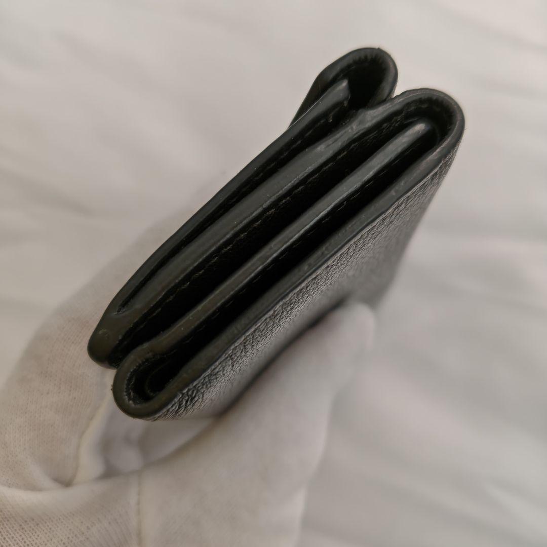BALENCIAGA ペーパーミニウォレット 折り財布 ブラック