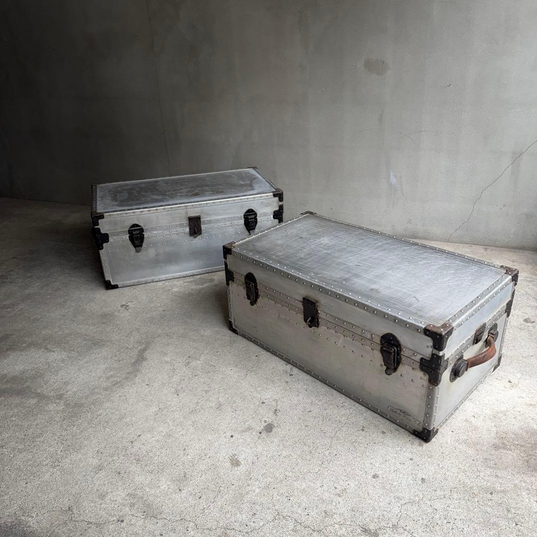 オールドヴィンテージ　nikkoku kogyo アルミトランクケース