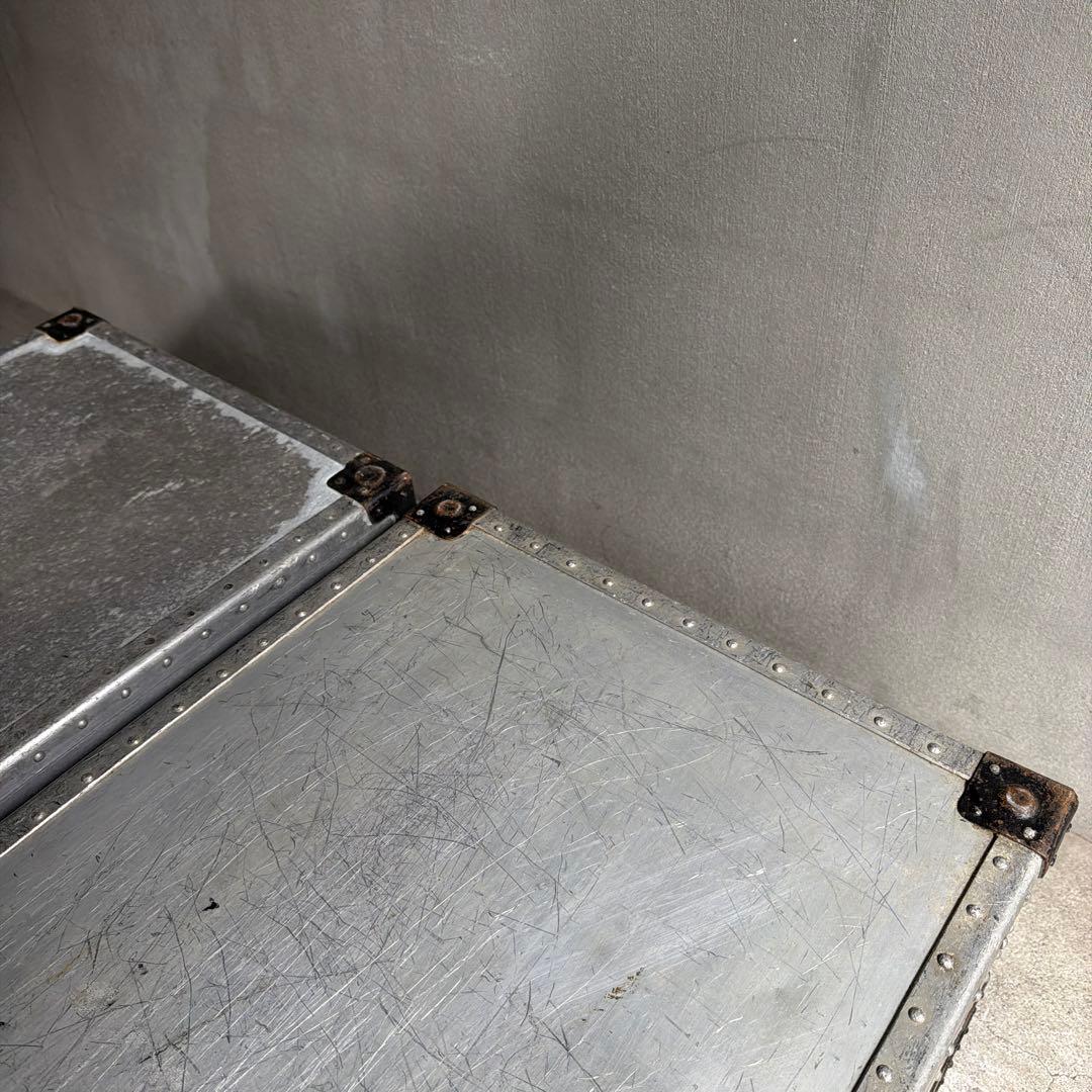 オールドヴィンテージ　nikkoku kogyo アルミトランクケース