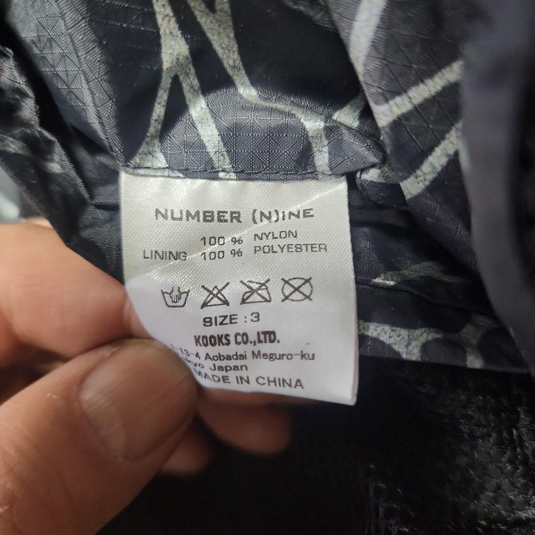 NUMBER(N)INE ナンバーナイン　スパイダージャケット　復刻　サイズ３