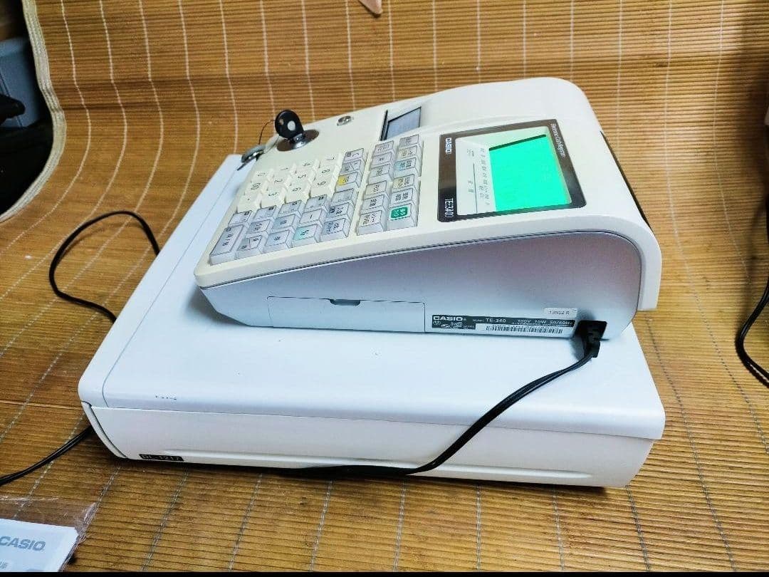カシオレジスター　TE-340/NL300　フル設定無料　002005