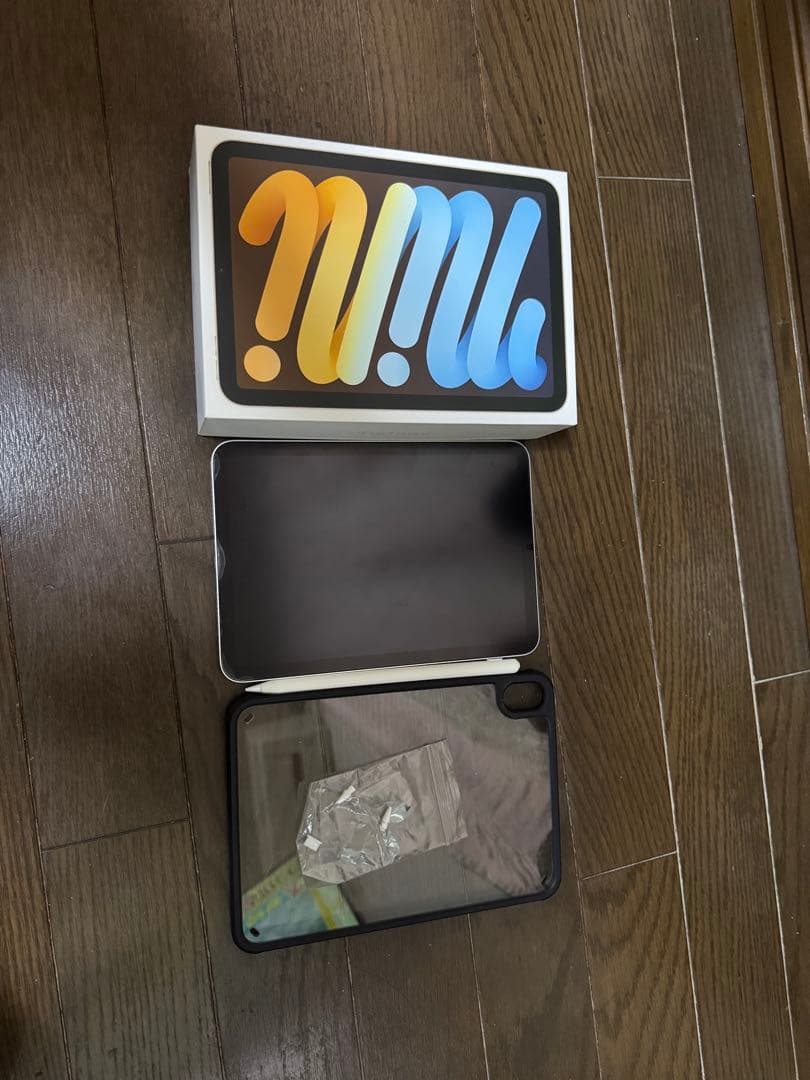 iPad mini6 wifiモデルおまけサードパーティペンシル　使用ケース付