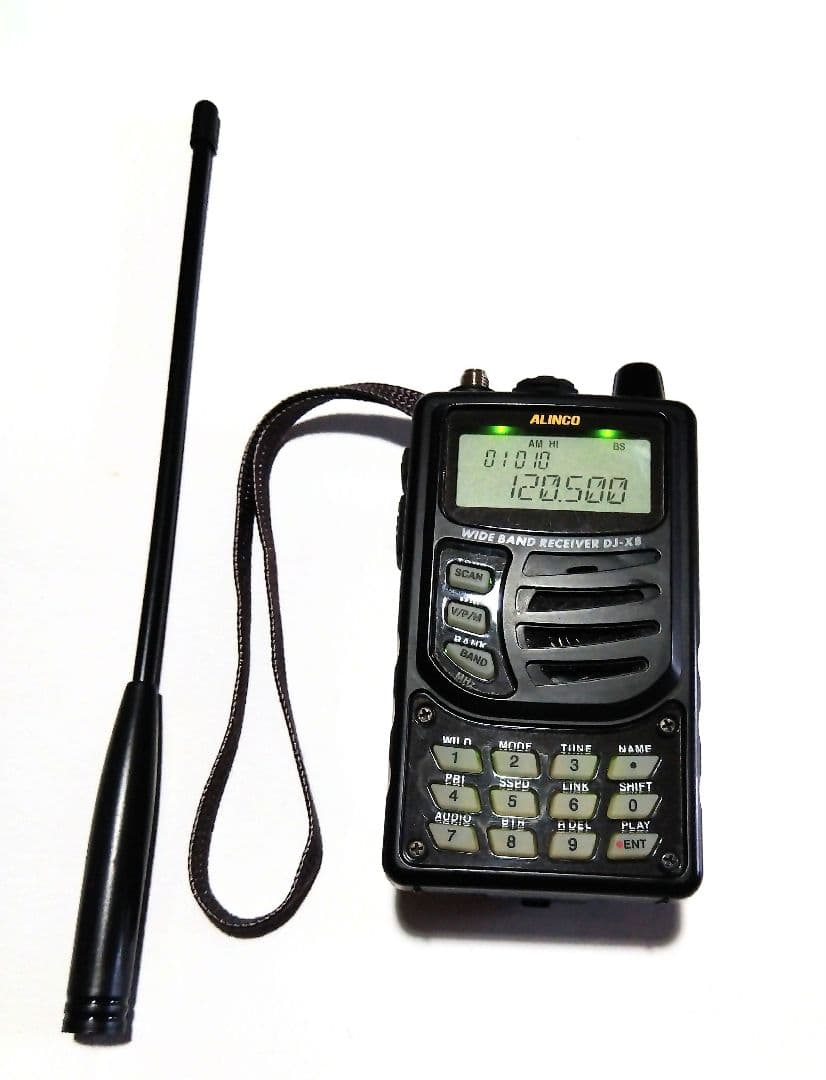 ■DJ-X8広帯域受信機/エアーバンドメモリ済