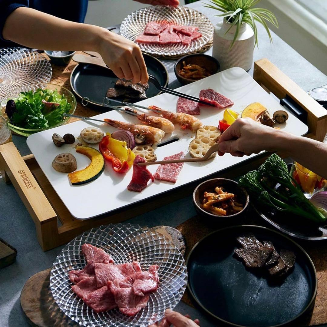 【未開封・未使用】プリンセス テーブルグリル ピュア 103030 オシャレ