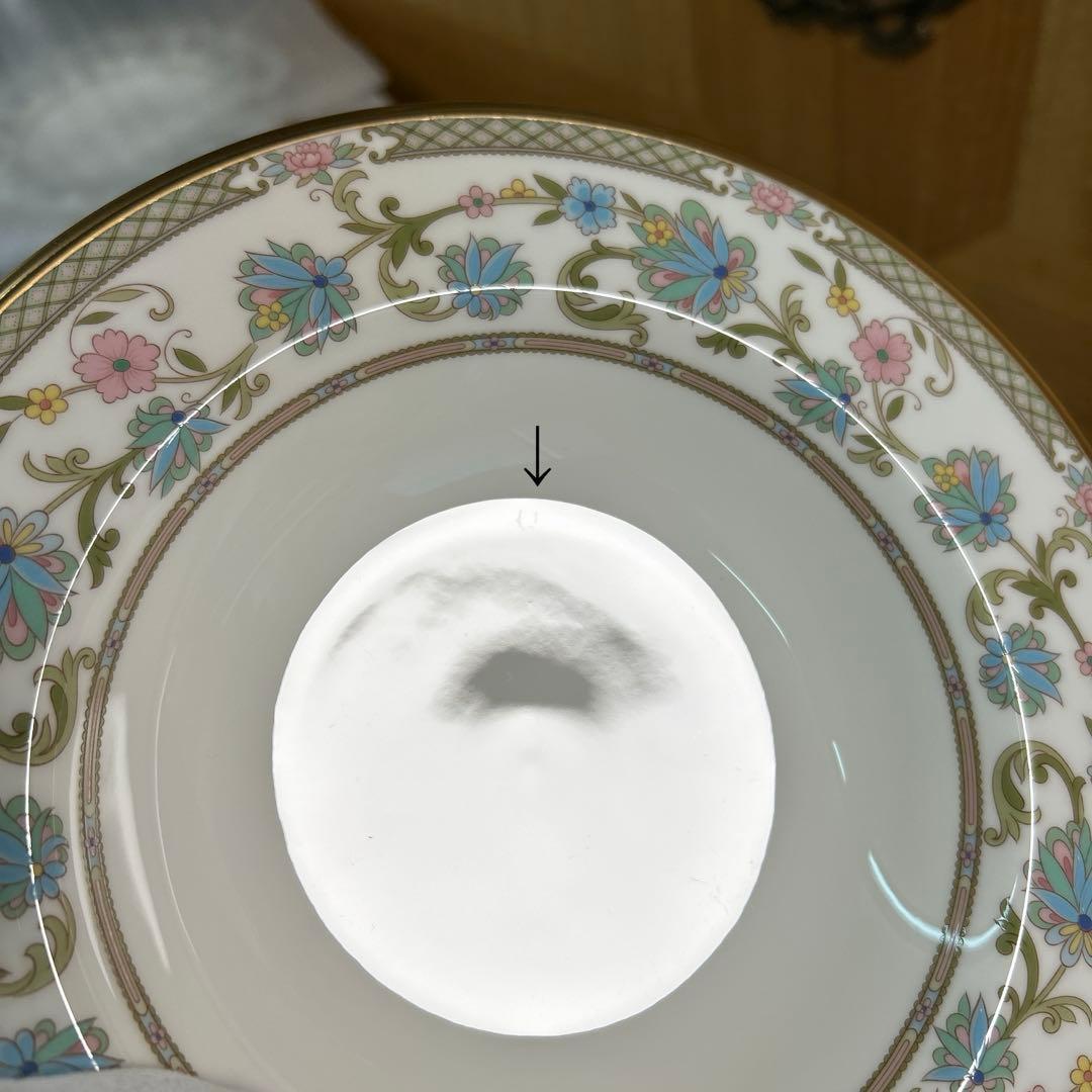 最終価格　ノリタケ ヨシノ　ディーププレート　６枚　USED