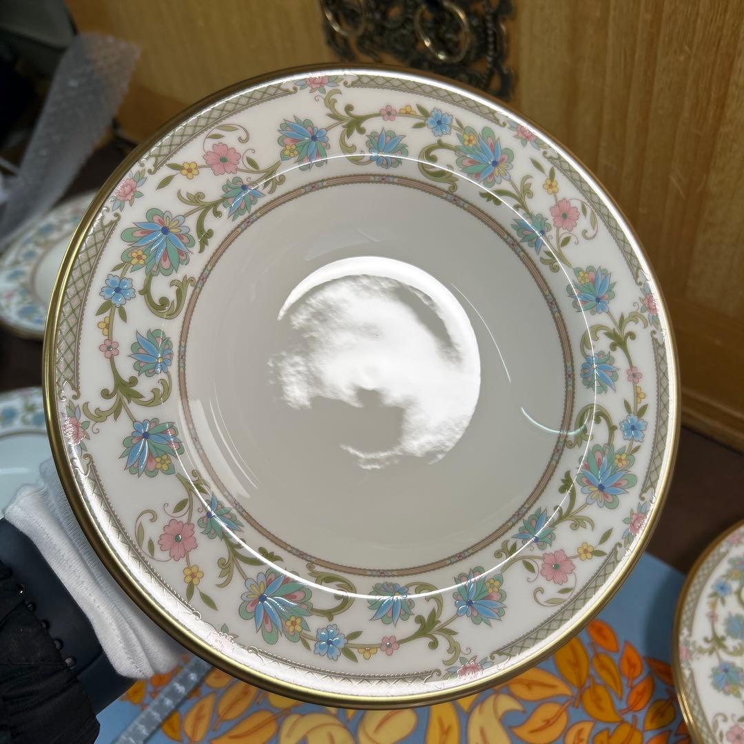 最終価格　ノリタケ ヨシノ　ディーププレート　６枚　USED