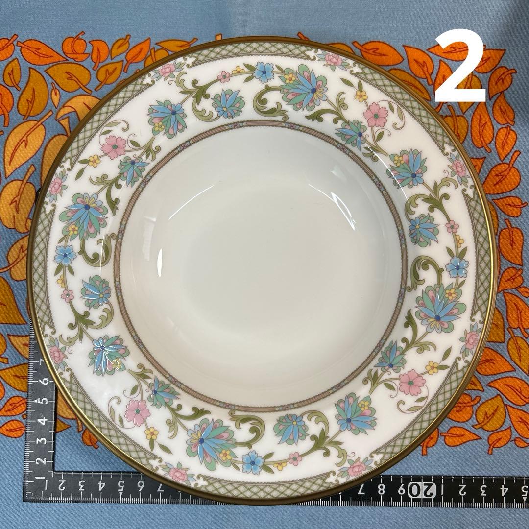 最終価格　ノリタケ ヨシノ　ディーププレート　６枚　USED