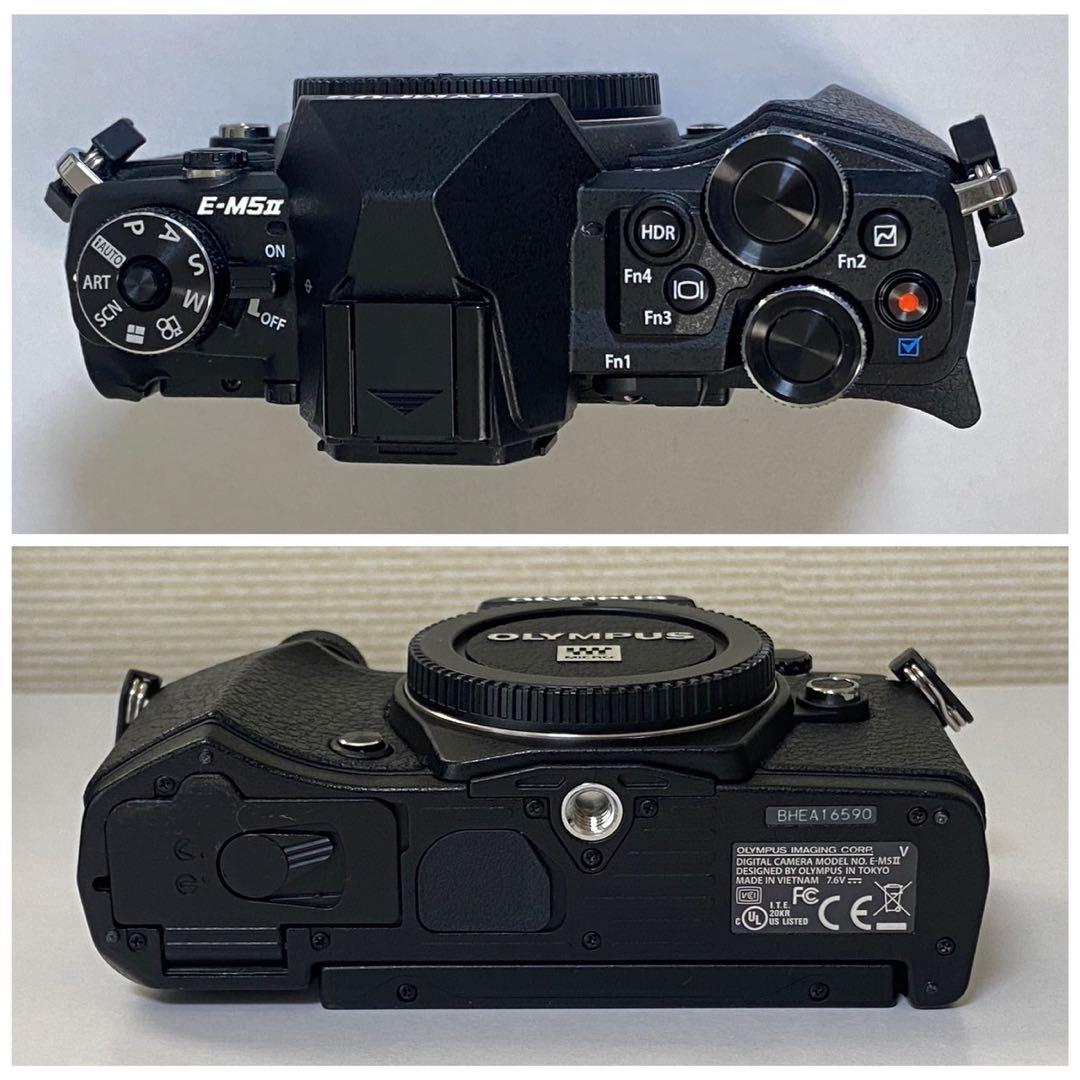 訳あり OLYMPUS OM-D E-M5II ミラーレス 一眼カメラ レンズ