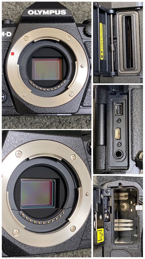 訳あり OLYMPUS OM-D E-M5II ミラーレス 一眼カメラ レンズ