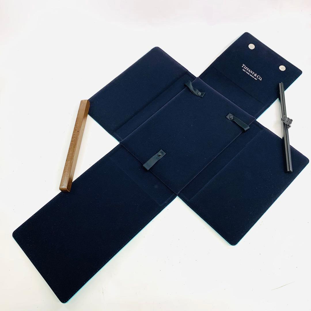 ティファニー ネックレス用ケース 箱付き ブルー 青 0122-S5192h