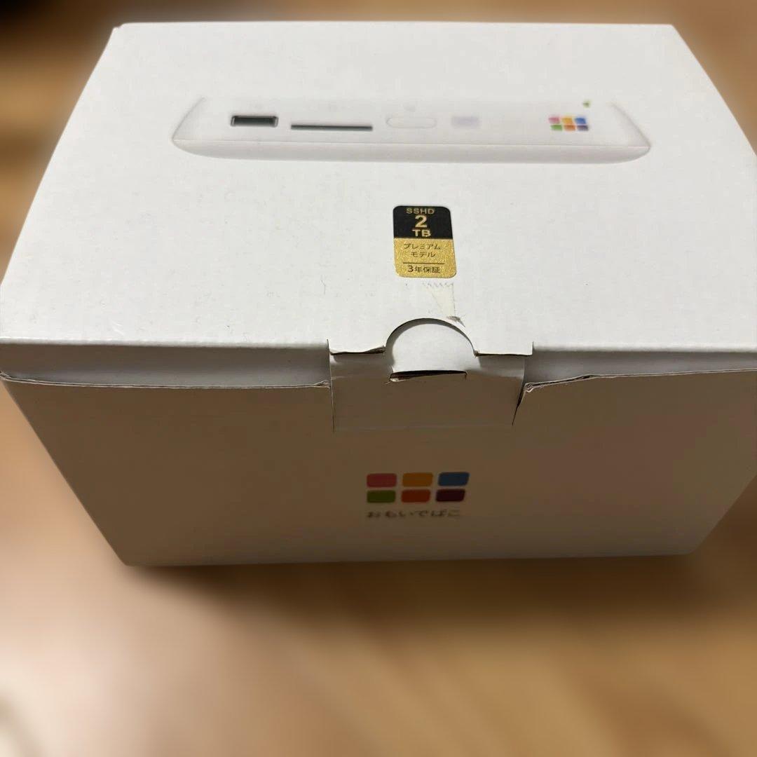 おもいでばこ 2TB SSHD 外付けドライブ HDMI対応