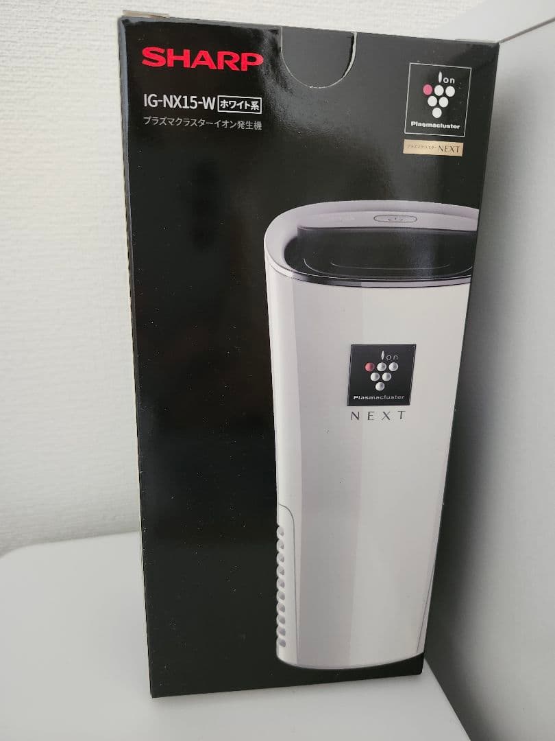 SHARP プラズマクラスター イオン発生機 IG-NX15-W