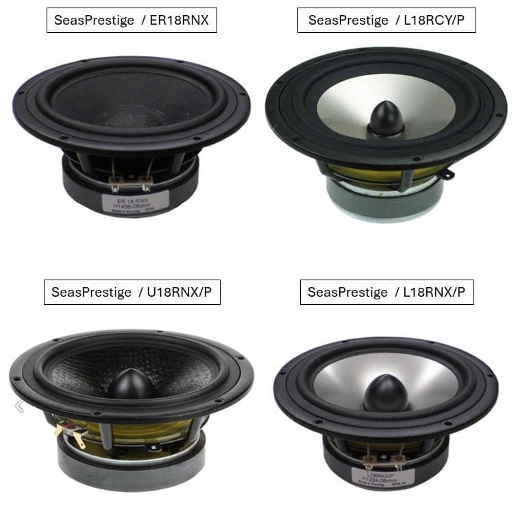 SeasPrestige／Excel◆L16RNX3/W16N専用サブバッフル