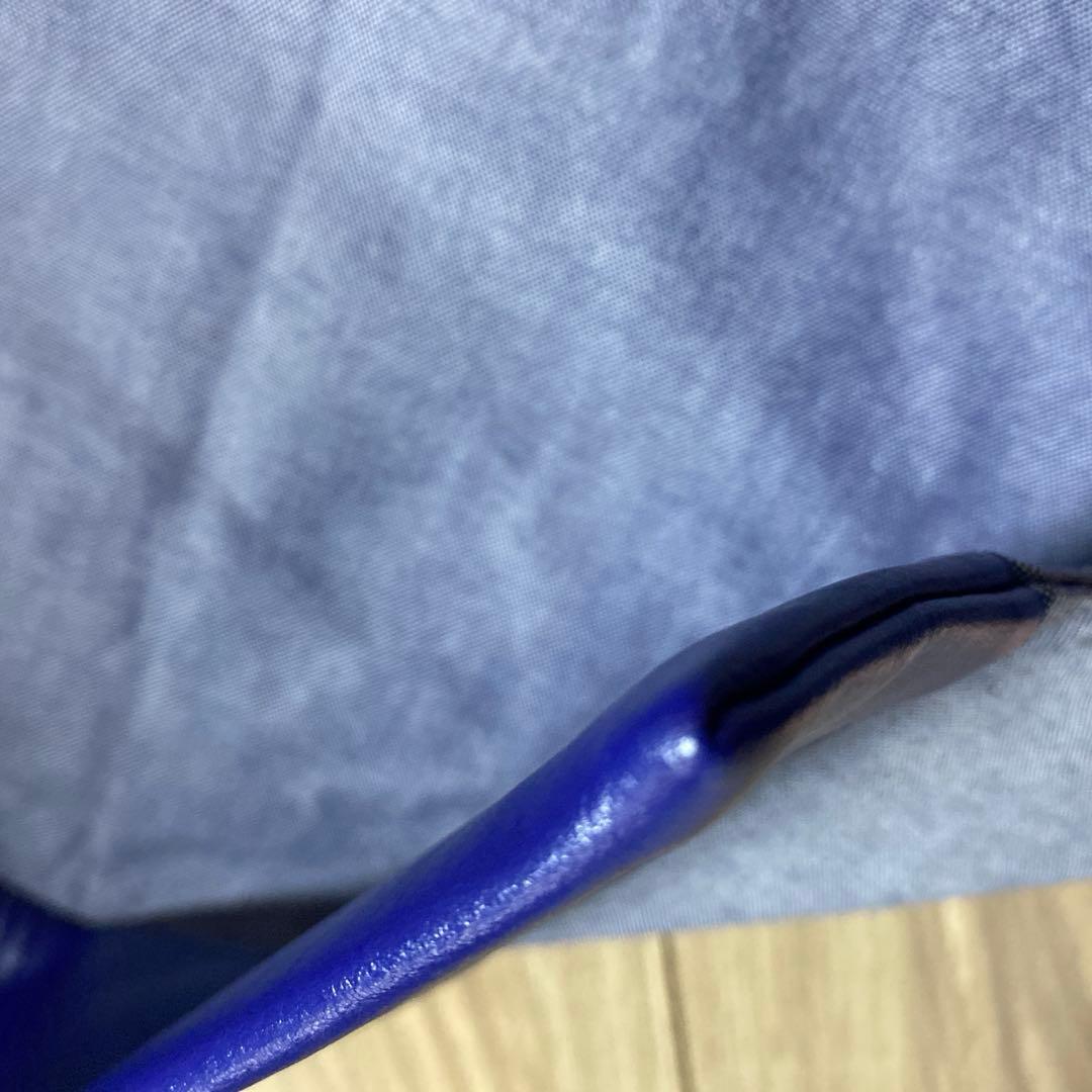 taro ☆新品未使用☆ファミリア デニムバッグ 青 女の子