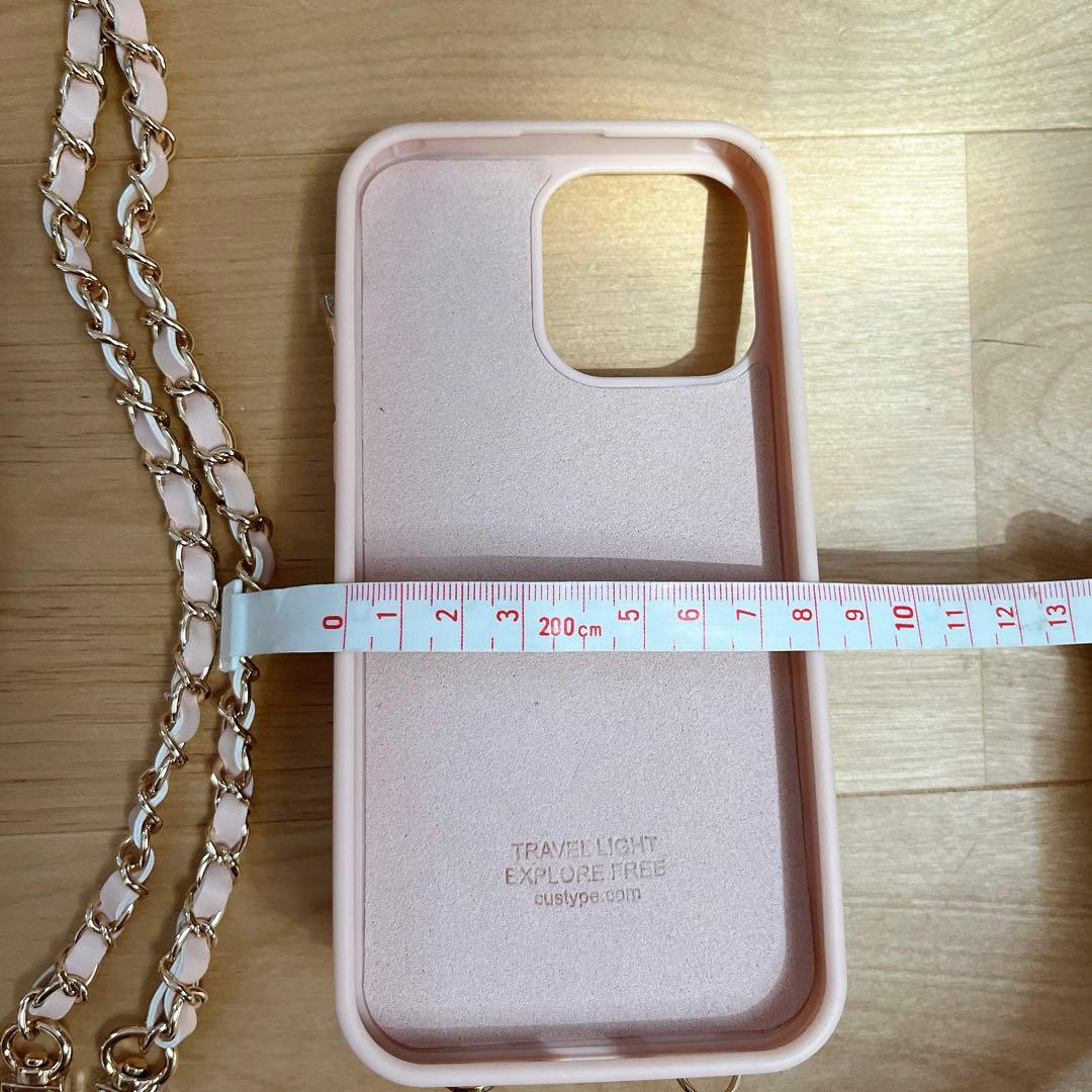 iPhone 14 Pro Maxケース　ヌードピンク