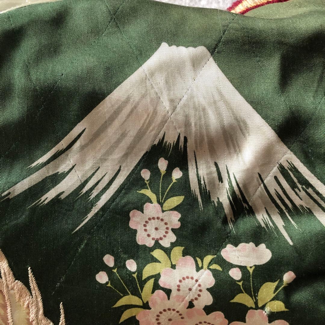 スカジャン　東洋　リバーシブル　L