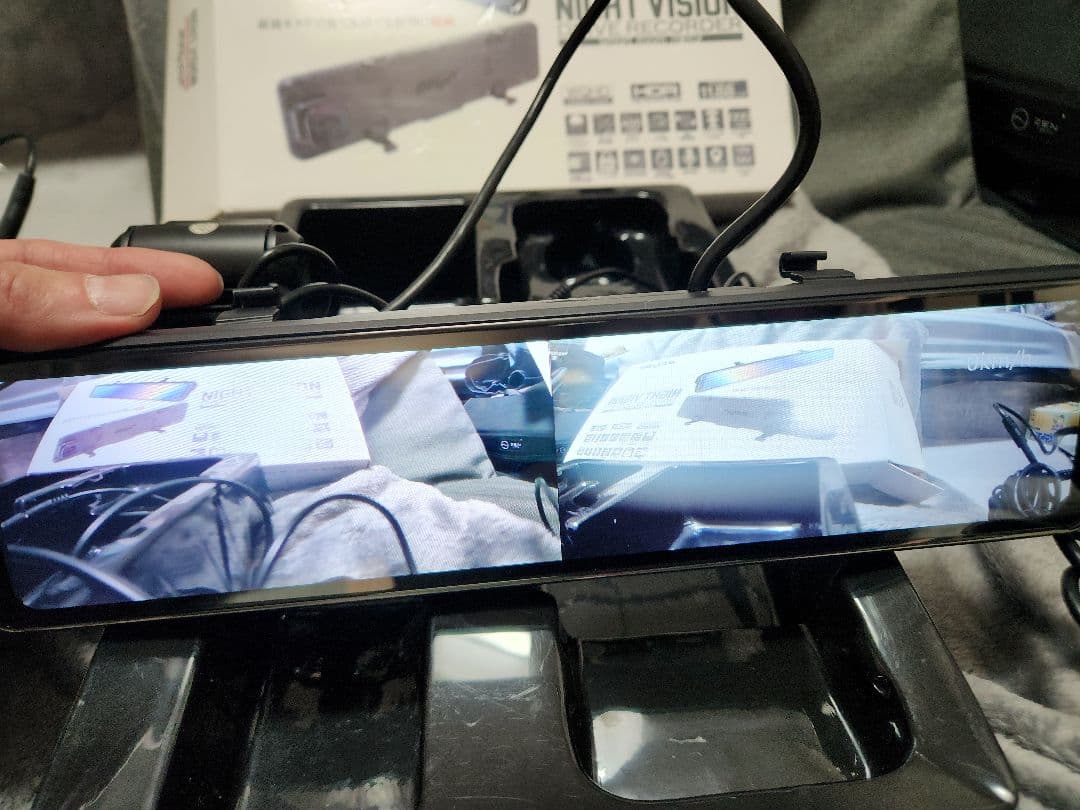 ベロフ NVS-301　ナイトビジョンドライブレコーダー　スマートルームミラー