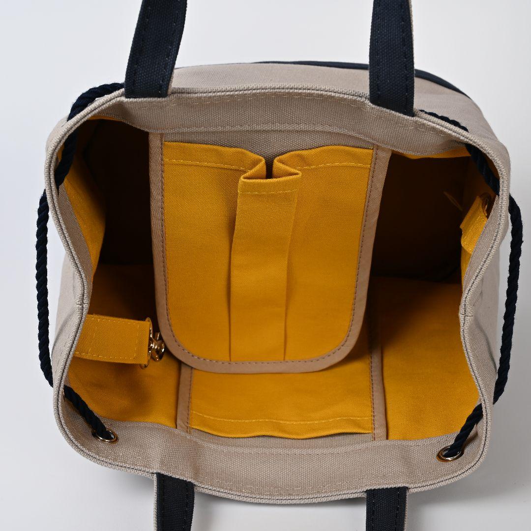 [ねこあし]8号/11号×帆布×8番糸 トートバッグ×2