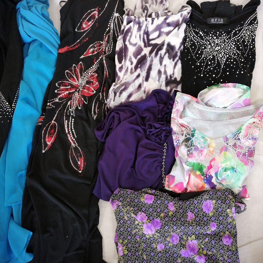 ★10点まとめ売り★ 社交ダンス ダンス衣装 スカート トップス 6143