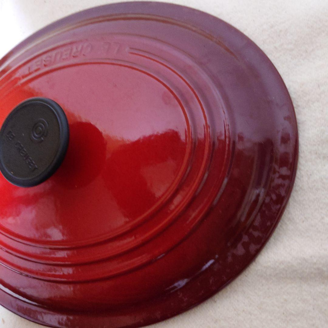 ルクレーゼ LE CREUSET オーバル 27 チェリーレッド