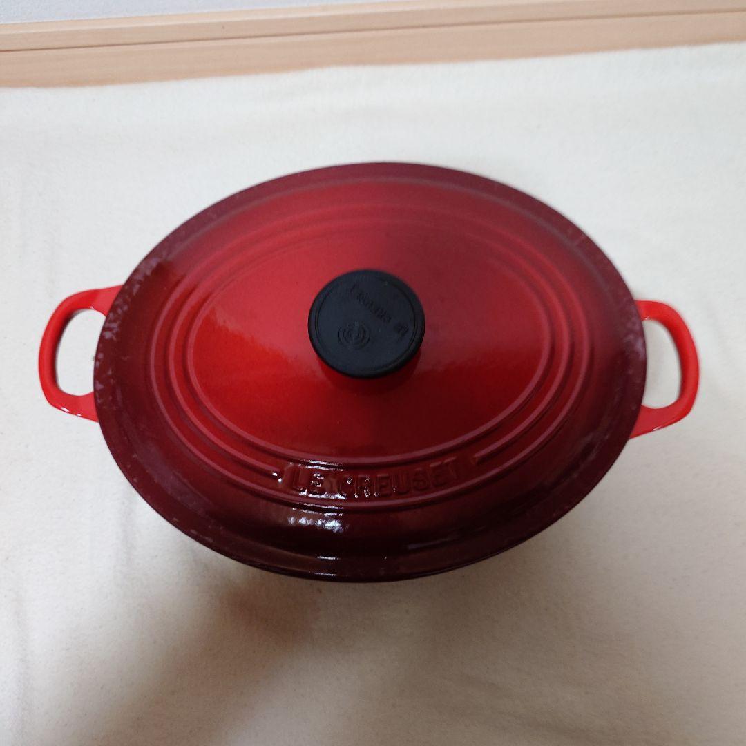ルクレーゼ LE CREUSET オーバル 27 チェリーレッド