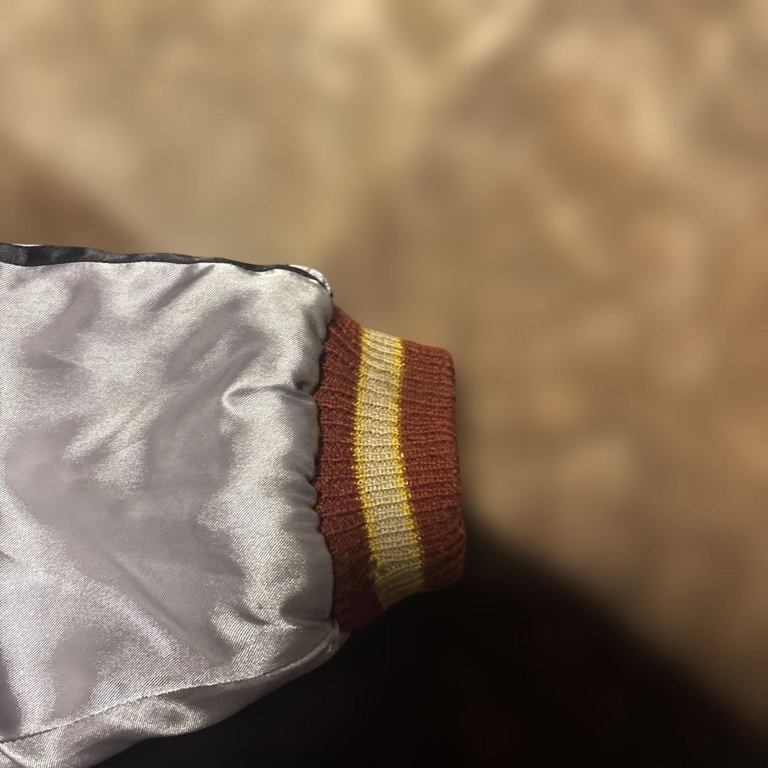 虎刺繍 日本地図 スカジャン