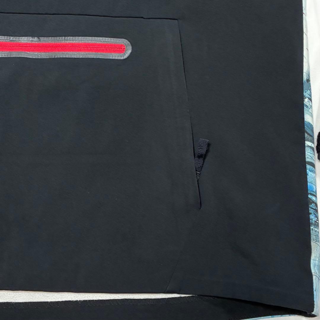 686 スノーボードジャケット シックスエイトシックス バックプリントウエア M