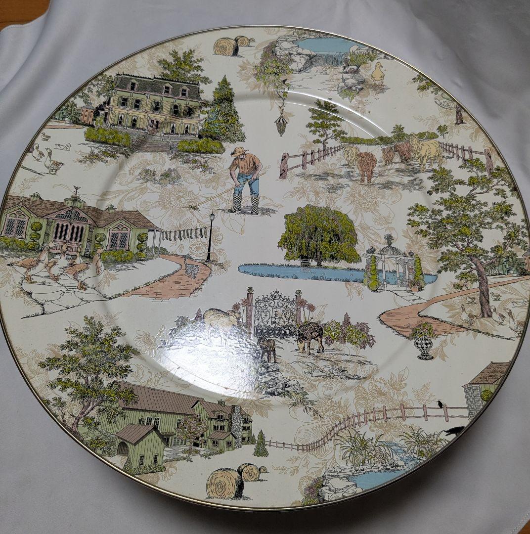 MACKENZIE-CHILDS Aurora ラージケーキスタンド