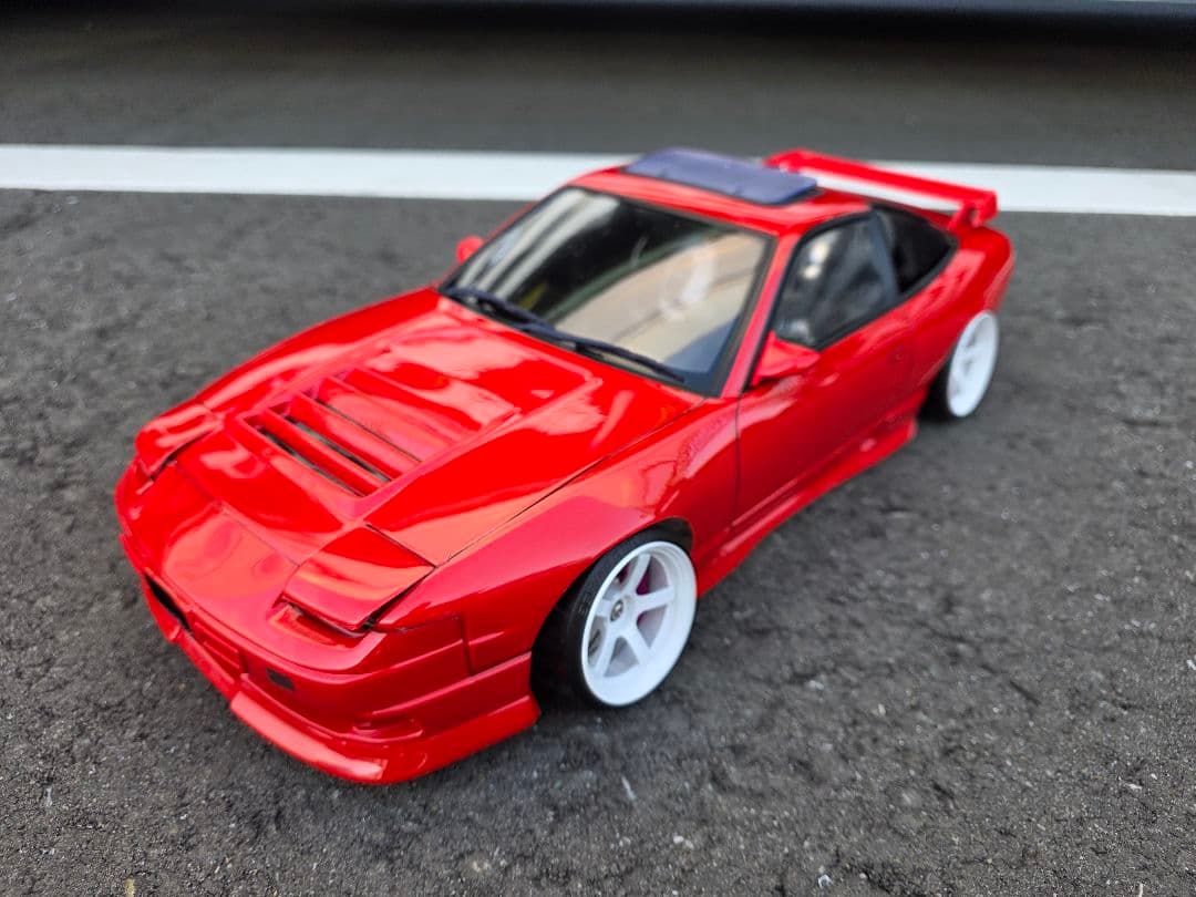 パンドラRC　東北仕様180SX　製作済み新品ラジコンホディ　箱付